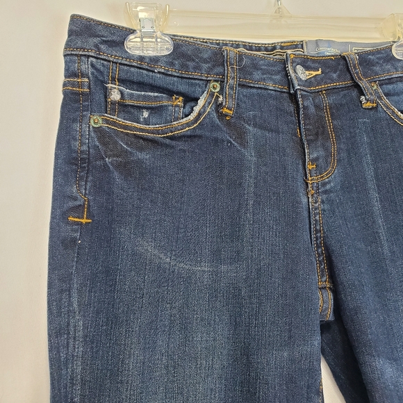 Converse One Star Womens Dark Denim Blue Jeans Size 6 - Picture 3 of 15